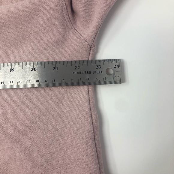 Calvin Klein Performance Pink Cropped Sweatshirt Size Medium - Picture 7 of 9